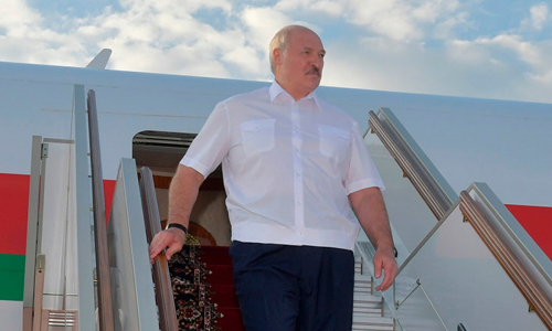 Лукашенко прибыл с визитом в Москву