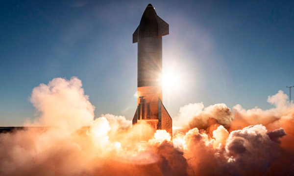 Космический корабль Starship взорвался после посадки